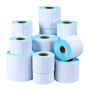 Precio de fábrica 4x6 Pegatinas adhesivas térmicas Etiquetas de embalaje resistentes a la intemperie para logística de comercio electrónico Envío rápido - Product Image 5