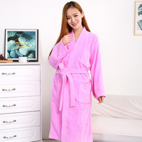 Peignoir en flanelle gaufrée pour homme, peignoir personnalisé pour femme, peignoirs d'hôtel et de spa, peignoirs pour filles
