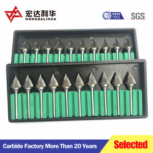 Broca giratoria de carburo de aleación de cobalto de tungsteno J, ángulo de 60 grados - Product Image 5