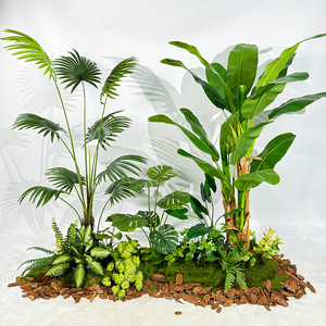 Fleur artificielle en soie de haute qualité, type <span class=keywords><strong>Pieris</strong></span> <span class=keywords><strong>Japonica</strong></span> (banian), écologique, résistante aux UV, pour aménagement paysager intérieur/extérieur et fenêtres - Product Image 1