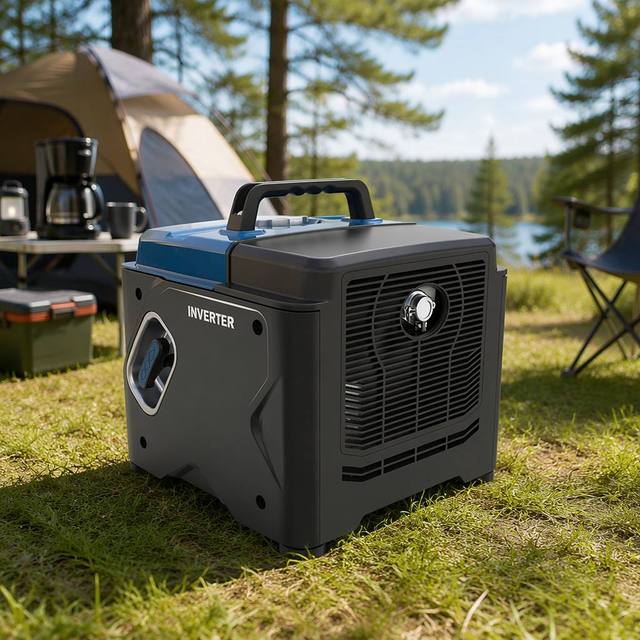 R1000I 1kW Portable Inverter Generator Quiet Pure Sine Wave Gasoline 230V 50Hz Auto Start for Camping RV Outdoor