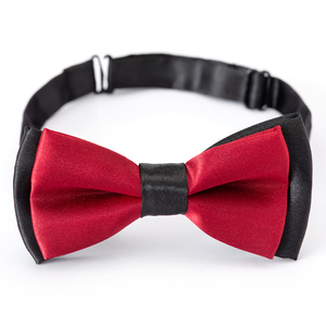 Enfants 2 tons noeuds papillon enfants plaine cravates couleurs unies garçons filles papillon bicolore noeud papillon - Product Image 5