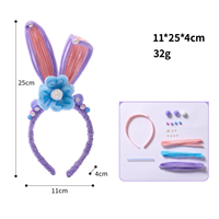 Le bricolage de barre de torsion de maternelle peut être personnalisé pour produire le kit de bricolage de bandeau pour enfants