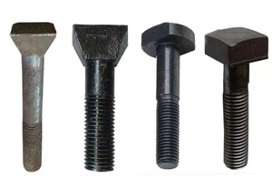 Pernos de cabeza cuadrada de acero al carbono M12 * 50 de grado 8,8 y tornillos de máquina con tuercas rectangulares de 150mm de largo - Product Image 2