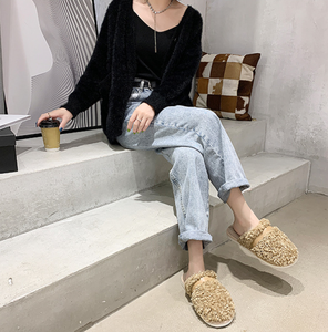 Sandali Primaverili da Donna all'Ingrosso, Nuovo Design alla Moda, Ciabatte da Interno con Pelliccia, Graziose Pantofole da Casa - Product Image 4