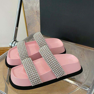 2026 Luxury designer Platform causal Shoe Flat Female Slides Slipper Summer Women'S <b>Sandals</b> for Women - Product Image 3