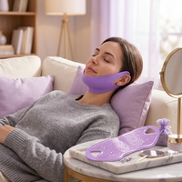 Masque liftant V-Line beauté spa enrichi en collagène, patch menton en V, réducteur de double menton, affine le visage, raffermit la peau du menton affaissée