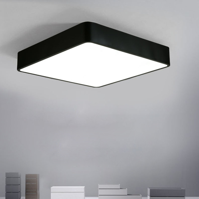 CE CB SAA TUV Ultra Slim Indoor Rectangle square Shape Led Ceiling Light for Hall Room