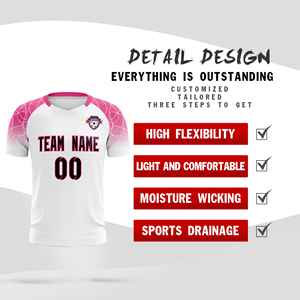 ชุดฝึกซ้อมฟุตบอลสีขาวแบบคลาสสิกสำหรับผู้ใหญ่/เด็ก - Product Image 4