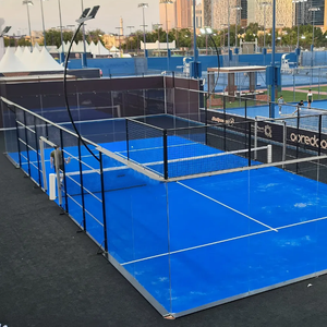 Độ bền kéo vải mái ngoài trời thể thao bóng râm màng cấu trúc rõ ràng span bóng rổ sân tennis Lều <span class=keywords><strong>PTFE</strong></span> pvdf padel tòa mái - Product Image 2