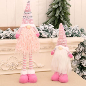 Nuevo muñeco retráctil transfronterizo de Papá Noel, muñeco nórdico sin rostro de anciano, regalo de Navidad para niños. - Product Image 1