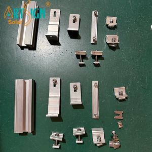 Solar <strong>Panels</strong> <strong>Pv</strong> Mounting Systems Rapidly <strong>Installed</strong> Universal Fixing Brackets End Clamps Mid Clamps ARTSIGN - Product Image 3