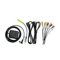 Jeep Compass 2017-2018 Cadre DVD de voiture Technologie de réduction du bruit Support de tableau de bord Kit radio stéréo 18