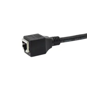 M12 X Coded RJ45 Femelle CAT 6A Câble Ethernet 8pin Moulé Par Injection Droit Mâle Tourner Étanche M12 Fil Connecteur - Product Image 4