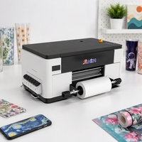 Imprimante UV DTF avec alarme de manque d'encre pour bouteilles, mugs et coques de téléphone, idéale pour les petites entreprises en démarrage