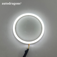 Feux de circulation diurne pour voiture DRL Angle Eyes Led Ring LED Halo Ring 140MM With Black Cover pour CONCORDE Lacetti Sedan CR-V CRV