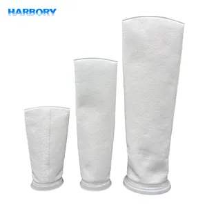 Liquid Filtration Needle Felt 1 5 10 Micron Filter Bag PP PE 5 um Filter Bag for Oil Waste Water