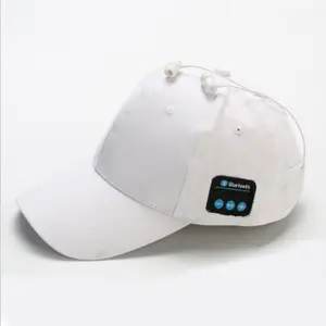 Commandes tactiles Offre Spéciale écouteurs de musique intelligents intra-auriculaires écouteurs stéréo casquette de sport de baseball pour la course à pied