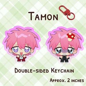 OEM ODM Anime Tamon S B Side Acrílico, Llavero de Doble Cara de 2 Pulgadas con Diseño de Anime de Tamon Kippei Natsuki - Product Image 2
