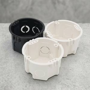 PVC 86 Achteckige Verteilerdose Unterputz-Deckenschalter-Steckdosen-Unterputzdose Verdeckt BENDI Industrielle Innenanwendung 44mm - Product Image 2
