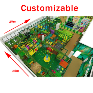 Equipo de Juego Infantil Personalizado Estilo Jungla, Laberinto, Juego Suave para Interiores, Área de Juegos Interior Grande para Niños - Product Image 4