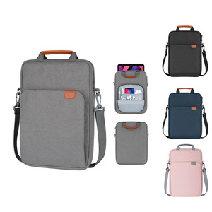 Yeni özelleştirmek dizüstü bilgisayar kılıfı su geçirmez bilgisayar çantası erkekler kadınlar için hafif omuz Crossbody Laptop <span class=keywords><strong>Case</strong></span> çanta - Product Image 6