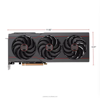 Carte graphique de jeu RX 6800XT 16G Dragon pour ordinateur de bureau, cartes graphiques AI, carte vidéo