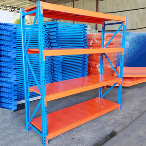 Étagères de stockage en acier HY de haute qualité 500 kg, système d'étagères de palettisation robuste à 5 niveaux réglables pour entrepôt, vente chaude en usine - Product Image 6