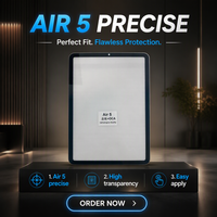 Digitalizador de Pantalla Táctil OCA para iPad Air 2 3 4 5 10.5 10.9 Pulgadas, Reemplazo de Cristal Frontal OCA Preinstalado de Alta Transparencia