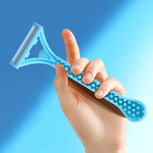 激安セール！高品質・低価格！女性用ビキニシェーバー、シンプルツインブレード、スウェーデン製ステンレス鋼、プラスチックハンドル、パーソナルケア - Product Image 4