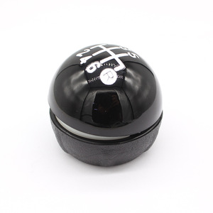 Car Gear <b>Shift</b> <b>Knob</b> Black 5 Speed 6 Speed Ergonomic For Fiat 500C - Product Image 1