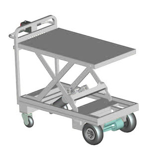 एन. के. के लिए 1115 बिजली लिफ्ट ट्राली चढ़ाई सीढ़ियों आउटडोर हैवी ड्यूटी मंच गाड़ी गोदाम प्रस्तावक हाथ ट्रक - Product Image 3