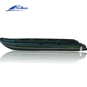 Goethe Goboat GTK420 14ft3人用インフレータブルPVCカヤック釣りサーフィンドリフトローイングボート