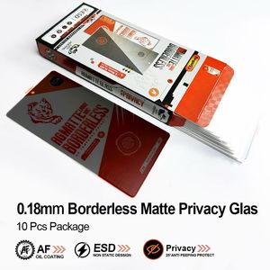 Protector de Pantalla Mate para Privacidad, Vidrio Templado sin Bordes, Dureza 9H, Resistente al Aceite, Anti-Impactos, Cobertura Total, Antiestático <span class=keywords><strong>ESD</strong></span> - Product Image 4