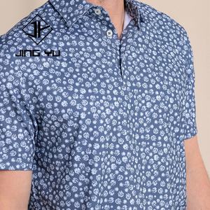 Camiseta de Golf Polo para Hombre, Personalizada con Logotipo, Impresión Gráfica Grande, Secado Rápido, Corte Ajustado, para Sublimación, 80% Poliéster, 20% Elastano - Product Image 4