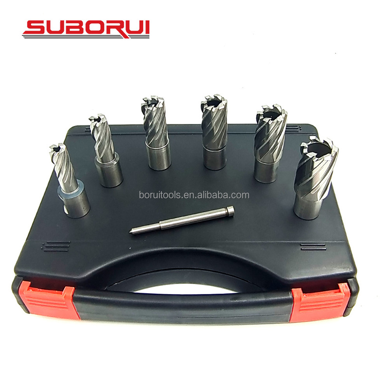 SUBORUI 6pcs Weldon Shank High Speed