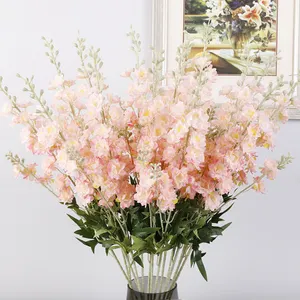 Tek yutmak çim menekşe çiçek sümbül yapay çiçek kapalı otel düğün dekorasyon noel şükran hediye için