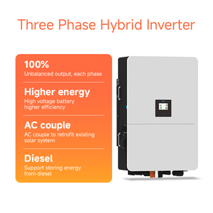 Système solaire hybride 80 kW, kit solaire complet haute tension, systèmes d'énergie solaire pour usage commercial et industriel - Product Image 1