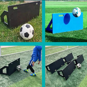 Panneau <span class=keywords><strong>de</strong></span> rebond compact <span class=keywords><strong>pour</strong></span> le football, structure compacte <span class=keywords><strong>pour</strong></span> un rangement facile dans les petits espaces à la maison, au club ou en salle d'entraînement - Product Image 4