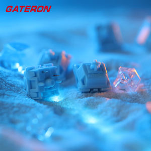 Interrupteurs <span class=keywords><strong>GATERON</strong></span> Sea Salt Milkshake, matériau Pom, 48gf, son Mahjong, jeu, bureau, interrupteur de clavier mécanique - Product Image 4