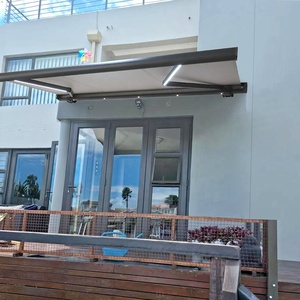 Auvent motorisé à cassette complète rétractable avec cadre en aluminium 5m 3X6m Pare-soleil extérieur pour hôtels, patio, arrière-cour et terrasse - Product Image 4