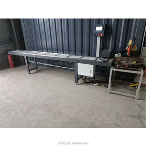 Kỹ thuật số Chéo Cắt đo máy cắt tự động Stopper Con lăn bảng Tự động đo chiều dài dừng di chuyển CNC bàn làm việc máy - Product Image 1