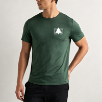 T-shirt en coton 100% 220 g/m² avec logo personnalisé du fabricant, couleur unie, t-shirt pour homme, expédition rapide, t-shirts imprimés de haute qualité pour homme