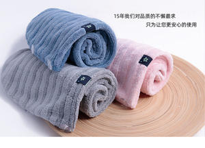 Toalla de secado de cabello Nano Silver para mujer, cierre de 2 botones, toalla de cabello absorbente con capucha, envoltura rizada larga, turbante de cuidado fácil de usar - Product Image 4