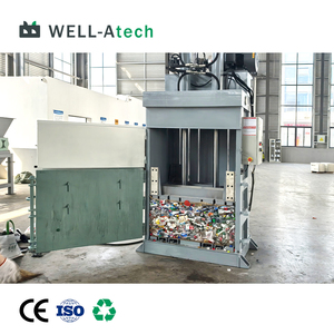 Công nghiệp dọc thủy lực phế liệu các tông chất thải giấy dệt nhựa Baler <span class=keywords><strong>baling</strong></span> Máy ép - Product Image 3
