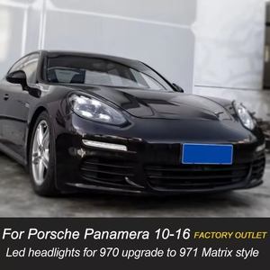 Faros Delanteros AURON con Chip LED de Cuádruple Haz, 12V 6000K 36W 6000 para Panamera 2014-2016 970.2, Luz de Reequipamiento - Product Image 5
