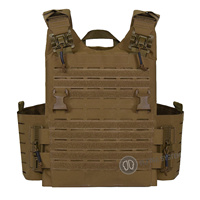 Noir Compact plaque transporteur sécurité Chaleco Tactico tactique gilet Composite tissu LSR chasse en plein air nouveauté chasse