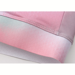 Maillot de <span class=keywords><strong>cyclisme</strong></span> pour femmes, coupe ajustée, dégradé de couleur, respirant, résistant aux rayures, vêtements de <span class=keywords><strong>cyclisme</strong></span> professionnels, équipement d'entraînement, impression de logo - Product Image 3