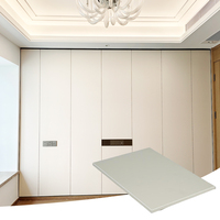 Panneau mural intérieur en aluminium alvéolé léger, résistant à l'humidité, avec revêtement en poudre, taille personnalisée