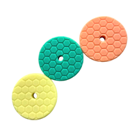 Tampon de polissage en éponge avec logo personnalisé, OEM/ODM acceptés, tampon de lustrage en mousse de haute qualité pour grossistes, distributeurs et fournisseurs d'entretien automobile